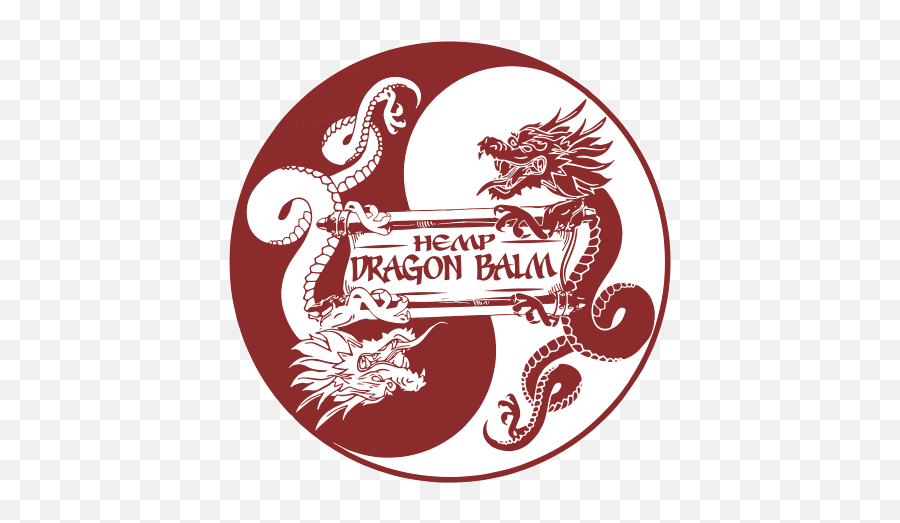 Hemp Dragon Balm - Graffiti Png,Yin Yang Logo