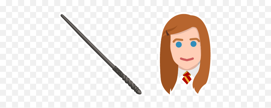 Harry Potter Ginny Weasley Wand Cursor U2013 Custom - Harry Potter Wand Cursor Png,Harry Potter Wand Png