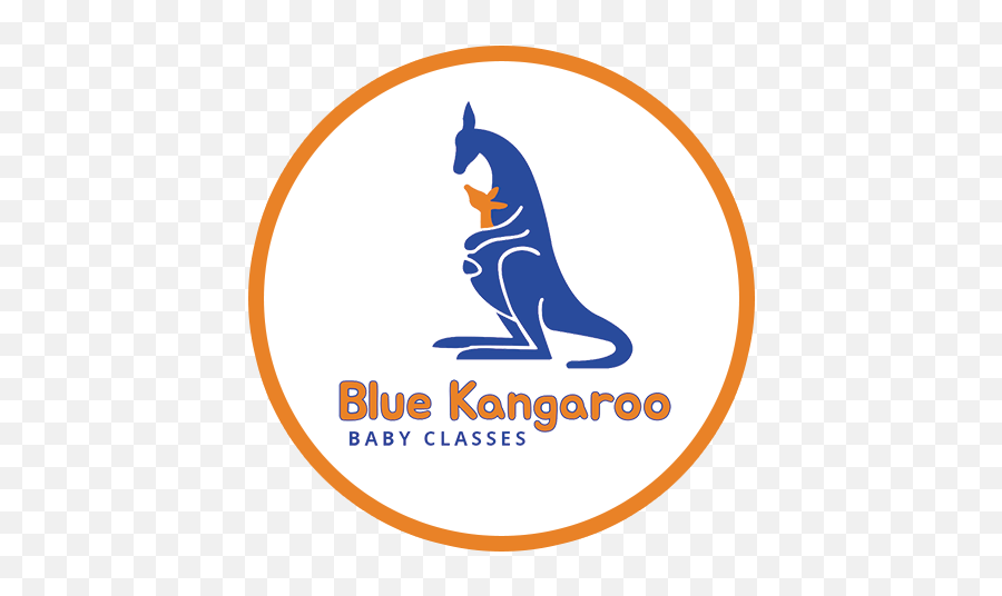 Blue Kangaroo Logo Web - Kangaroo With Baby Logo Png,Kangaroo Logo