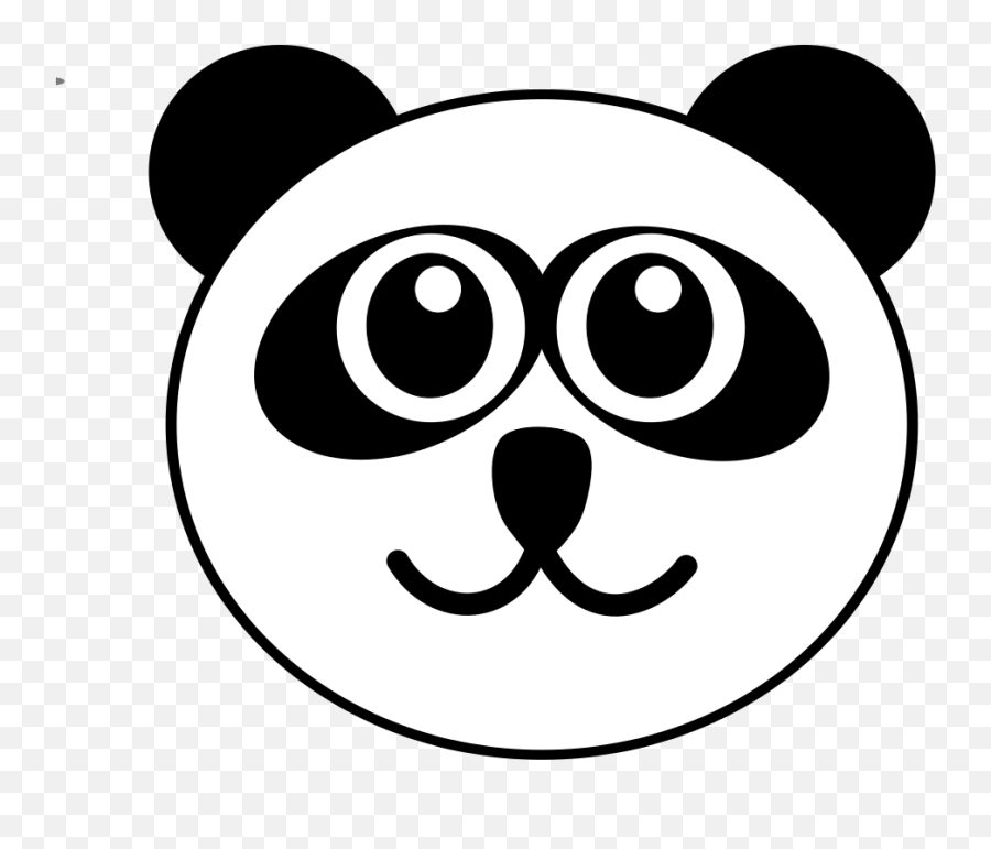 Cute Panda Face Svg - pic-county