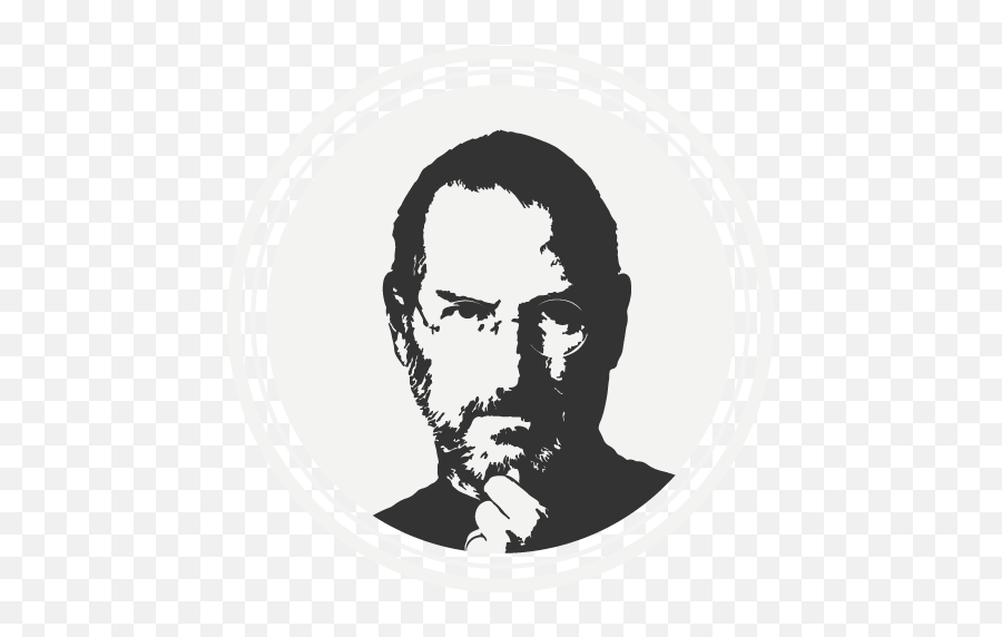 Steve Jobs Png Image With No Background - Steve Jobs Wall Sticker,Steve Jobs Png