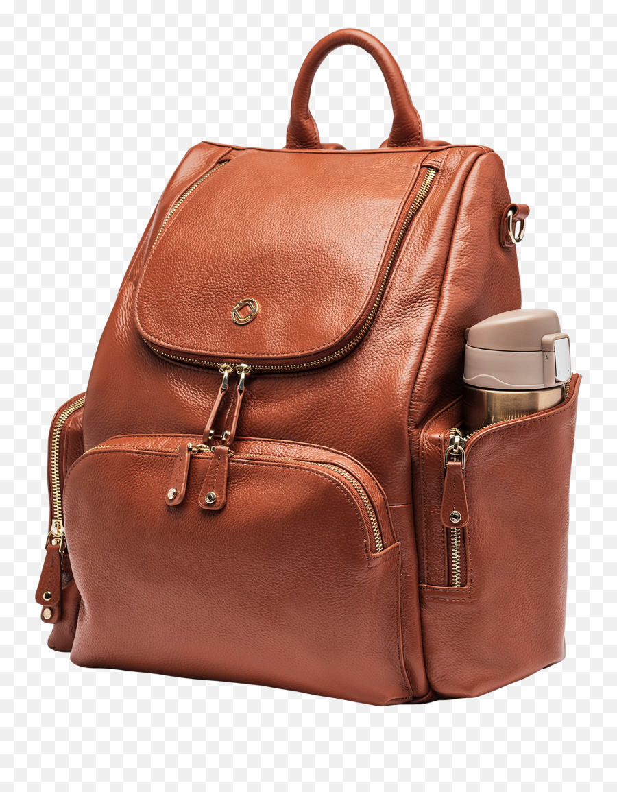 Amber Toffee Leather Backpack - Leather Backpack Png,Leather Png