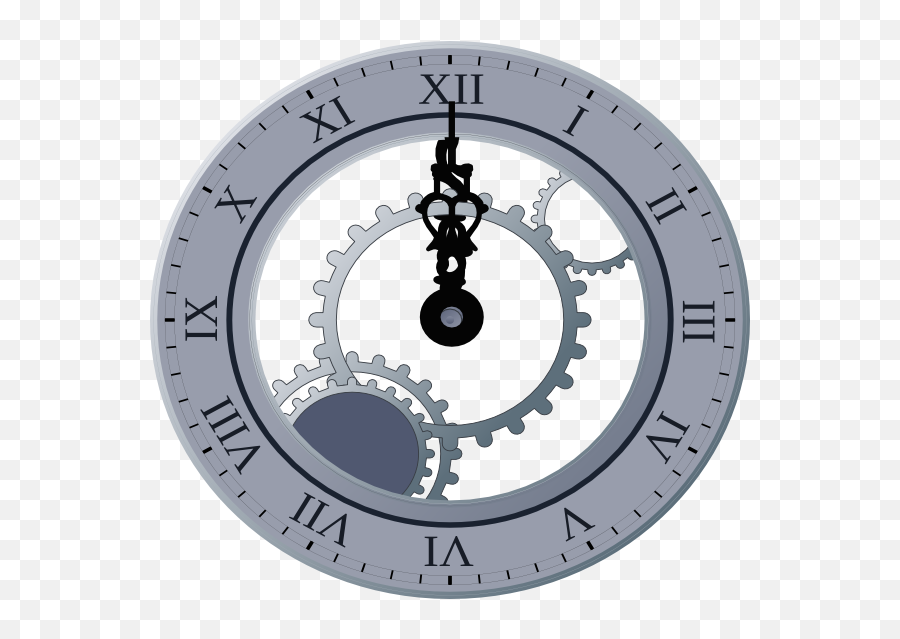 Clock Clipart Png - Transparent Png Roman Numeral Clock,Clock Clipart Png