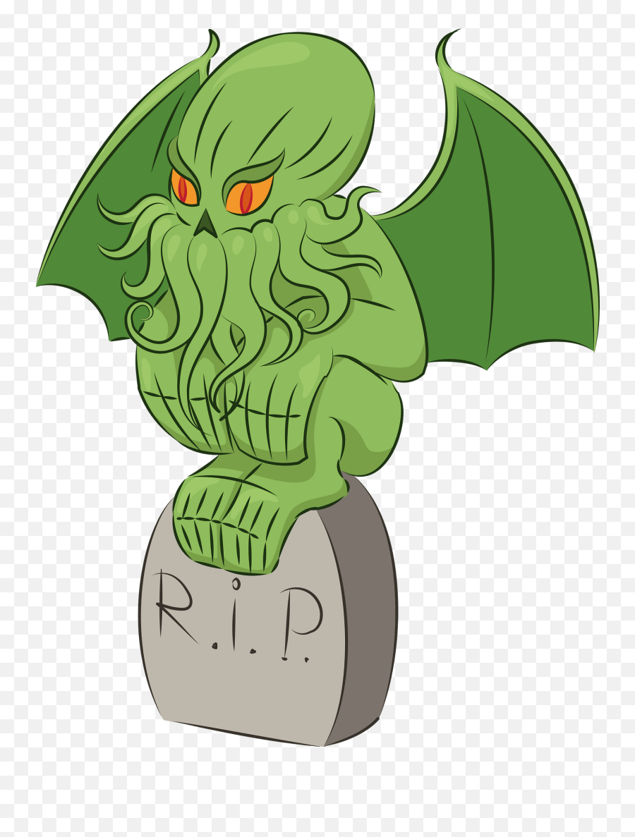 Cthulhu Clipart - Supernatural Creature Png,Cthulhu Png