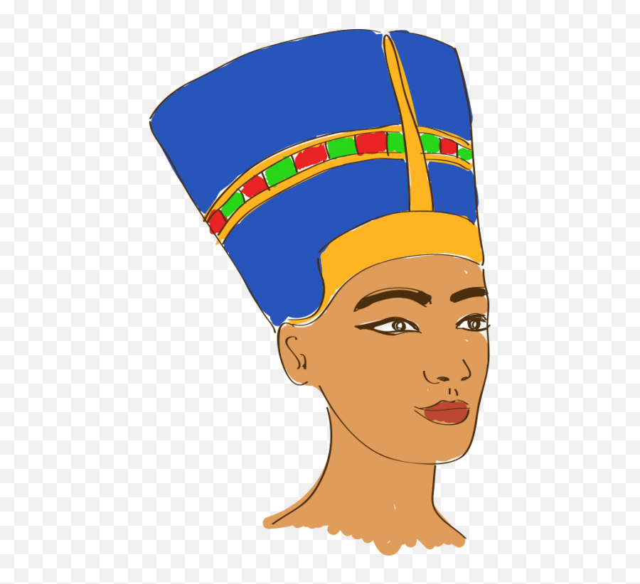 Clipart Hat Pharaoh Transparent Free - Pharaoh Drawing Cartoon Png,Pharaoh Png