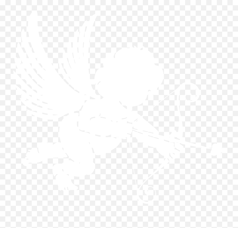 Cupid Silhouette Png Images - Cartoon Cupid Drawing Easy,Cupid Png