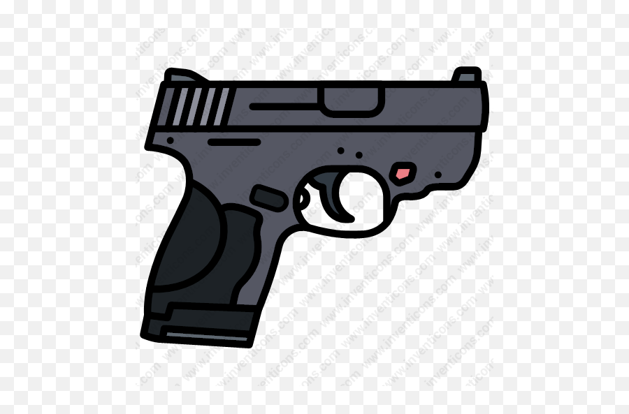 Download Gun Vector Icon Inventicons - Solid Png,Gun Hand Png