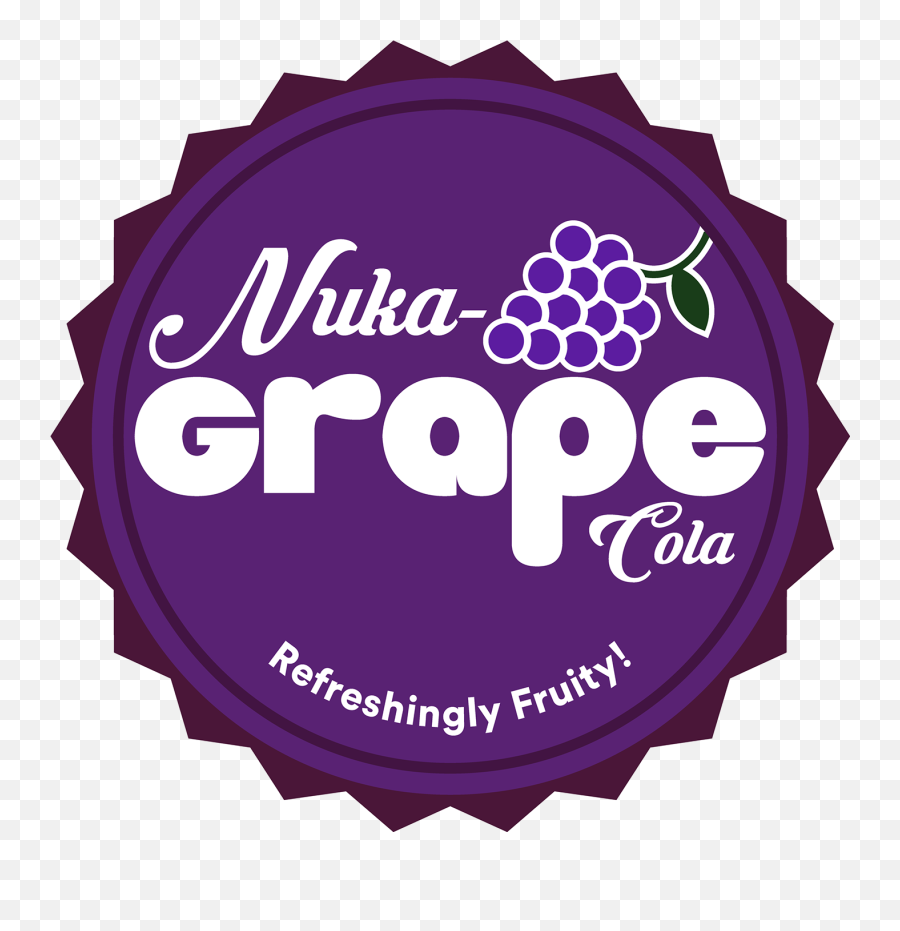 Nuka Cola Cap Designs - Nuka Cola Grape Label Png,Nuka Cola Logo