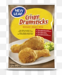 New Leaf Crispy Drumstick - Food Png,Drumsticks Png