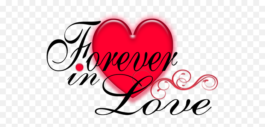 Valentine Love Forever With Glowing Heart Png Picture - Heart Forever In Love,Heart Png Images