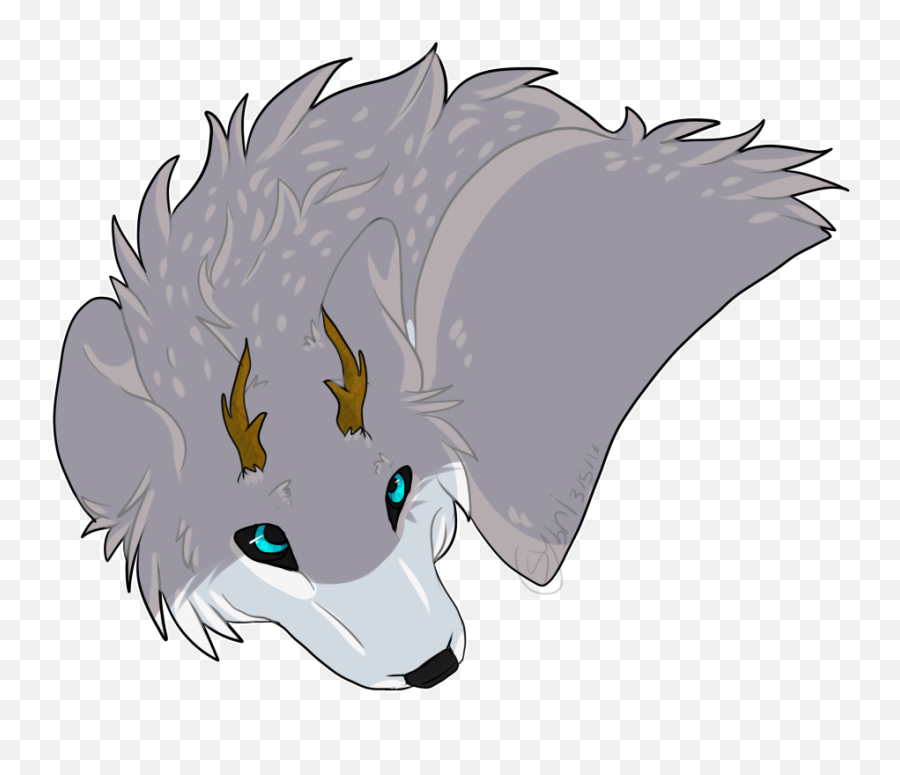 A Wolf - Mythical Creature Png,Wolf Cartoon Png