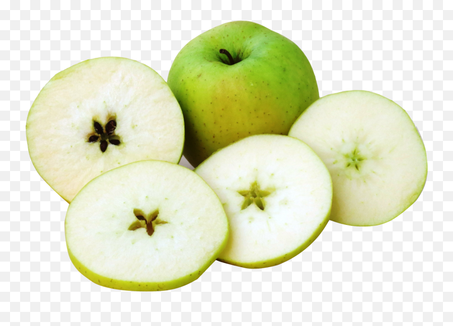 Apple With Slice Png Image