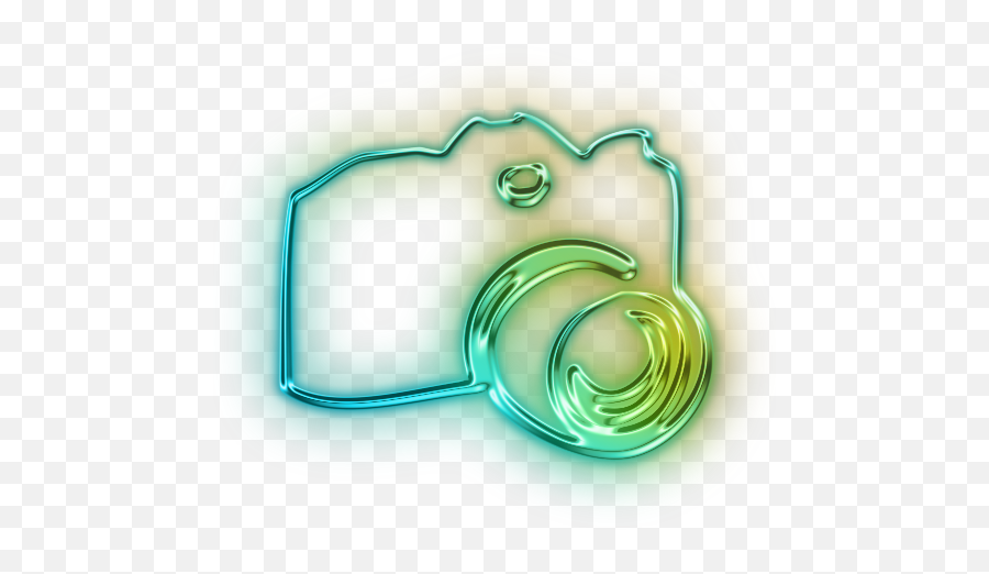 Camera Icon - Art Png,Glowing Icon