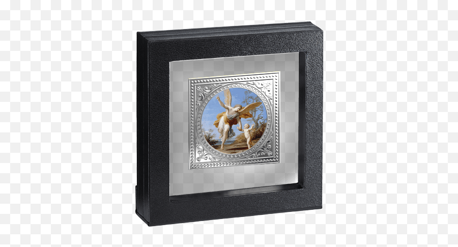 The Guardian Angel - Picture Frame Png,Celestial Icon Of Angels