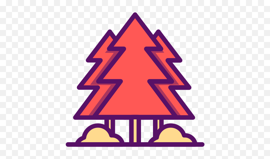 Forest Trees Nature Firs Free Icon - Language Png,Icon For Forest