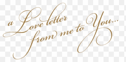 Love Letter Png - Text