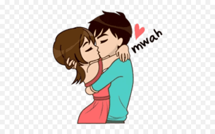Romantic Couple Stickers - Hug Romantic Couple Sticker Png,Whatsapp Hug Icon