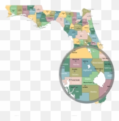 Florida - Mapa Politico De La Florida Png,Florida Map Png