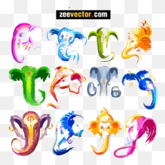 Ganesh Clipart Icon Png - FREE Vector Design Cdr Ai EPS Ganesha