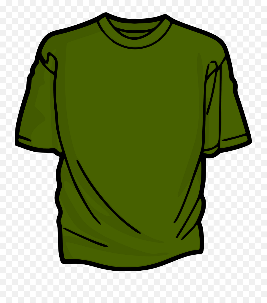T - T Shirt Clip Art Free Png,Green Shirt Png