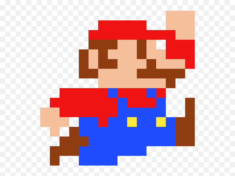 Pixilart - Mario 8 Bits Png,Mario Jumping Png