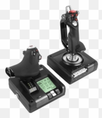 Logitech G X52 Professional Space U0026 Flight Simulator Hotas - png
