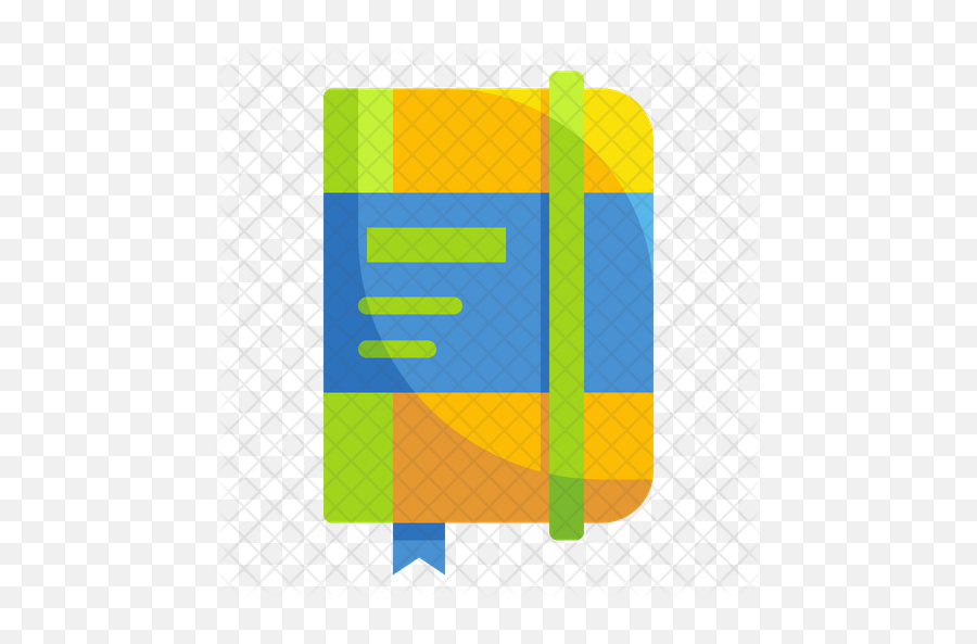 Notebook Icon Of Flat Style - School Agenda Png,Composition Notebook Png