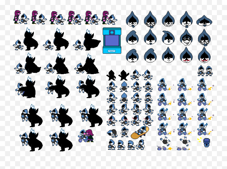 Editing Lancer Sprite Sheet - Free Online Pixel Art Drawing Clipart Shape Png,Lancer Icon