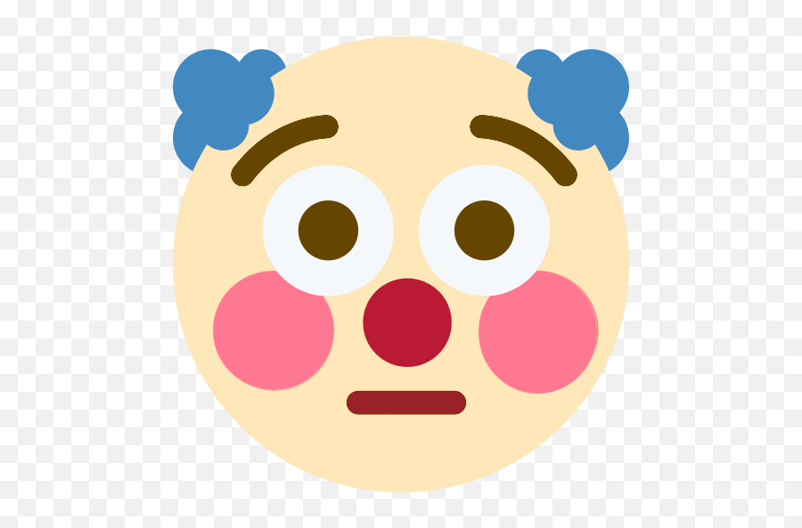 Flushed - Clown Emoji Discord Png,Clown Emoji Png.