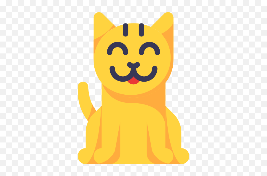 Cat - Free Animals Icons Happy Png,128x128 Icon Cat