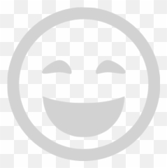 Light Gray Lol Icon - Free light emoticon icons Smile Icon White Png
