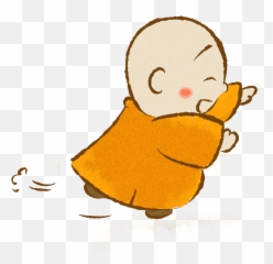Cartoon Illustration - Cartoon Monk Png,Monk Png