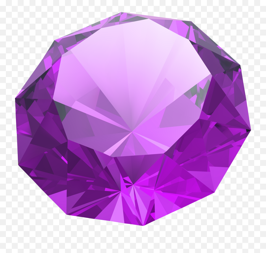 Purple Diam - Transparent Purple Gem Png,Gems Png
