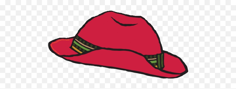 Paddington Bear Red Hat - Paddington Bear Hat Clipart Png,Red Hat Png