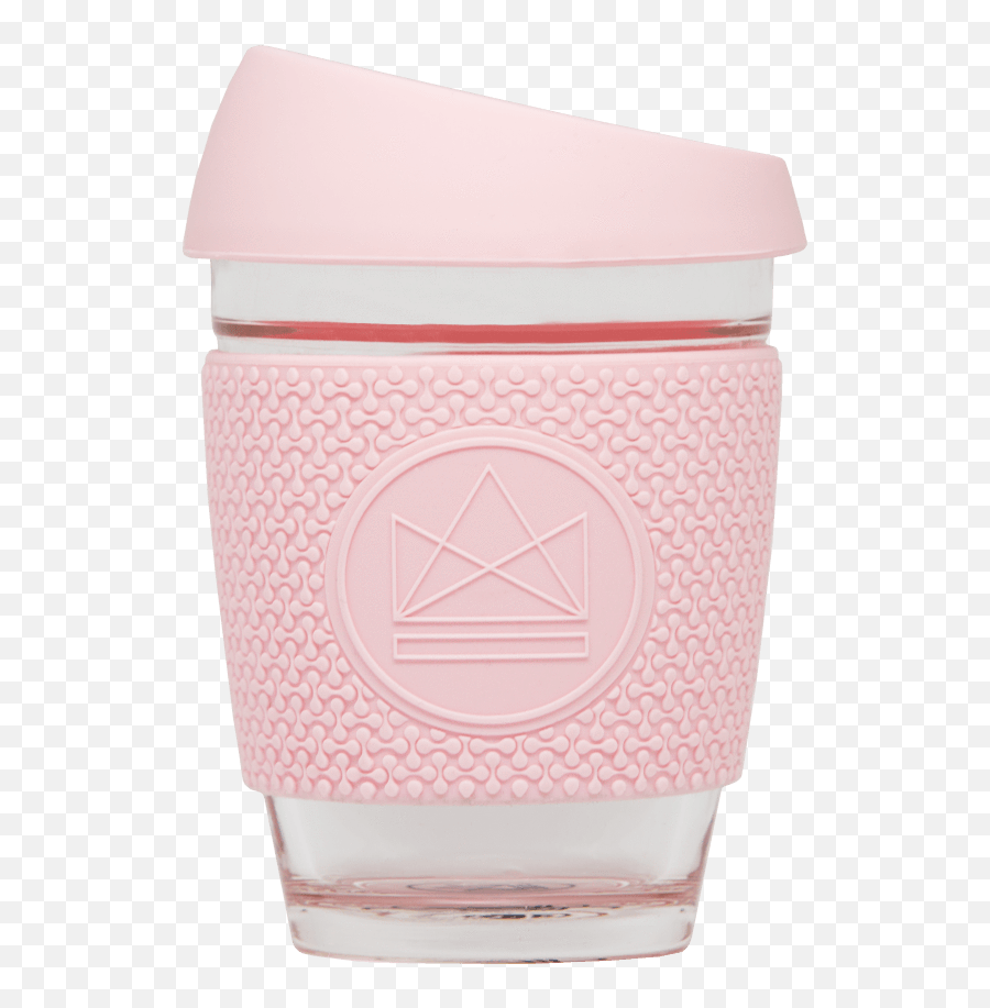 Reusable Glass Cup - Pink Neon Kactus Coffee Cup Png,Glass Cup Png