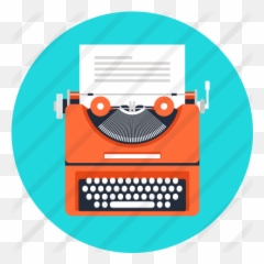Typewriter - Typewriter Vector Png,Typewriter Png