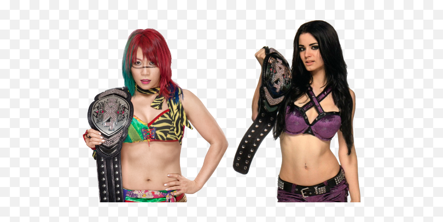 Download The Wwe Horsewomen Vs - Asuka Nxt Womens Champion Png,Paige Png