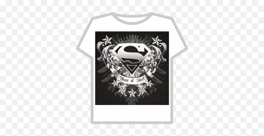 Superman - Whitestarsblacklogos300x300 Roblox T Shirt Adidas Oro Roblox Png,Superman Logos Pics