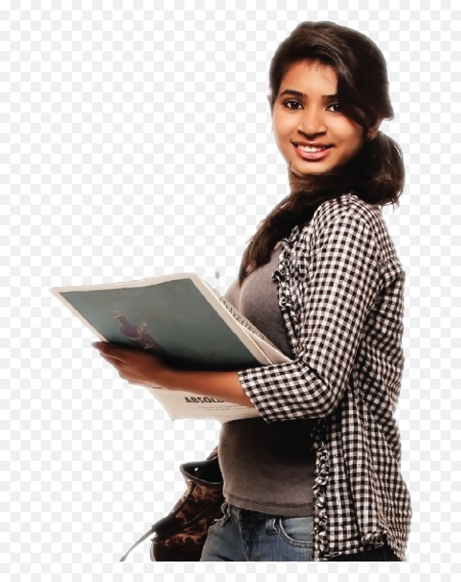 Indian College Student Png 6 Image - Student College Girl Png,College Students Png