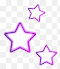 Download Free Png Neon Stars Tumblr - Sticker by MoreAnime Transparent Neon Stars