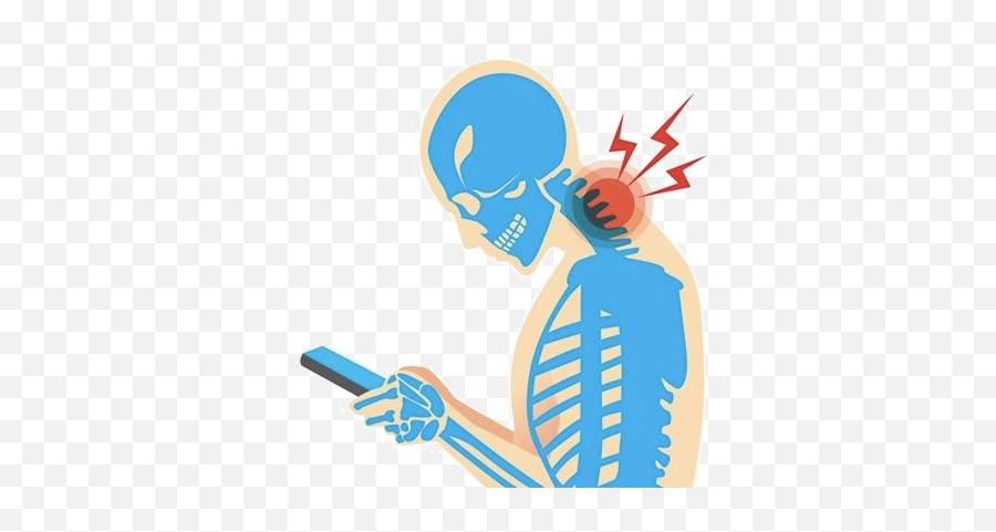 Pain In The Neck Png Transparent - Symptoms Of Mobile Addiction,Pain Transparent