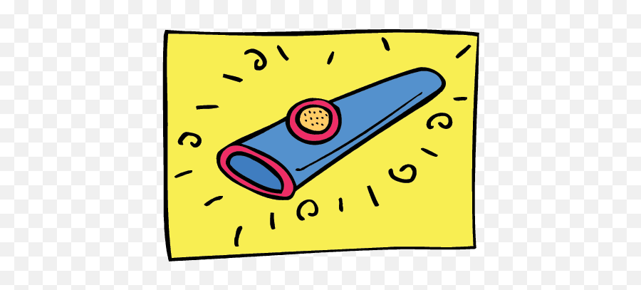 Stock Image Of A Blue Kazoo Png Files - Kazoo Clipart,Kazoo Png
