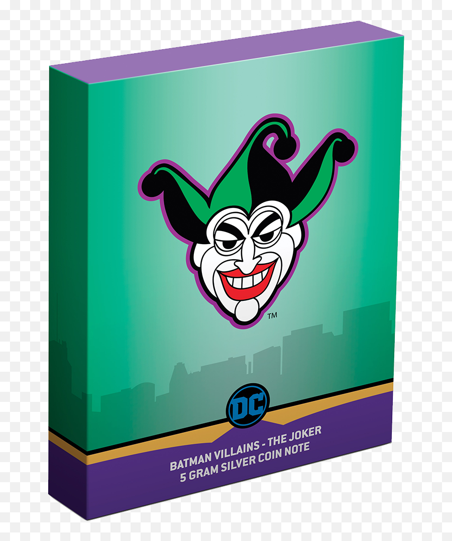 Niue Islands 1 Dollar Batman Villains Serie Png Joker Logo