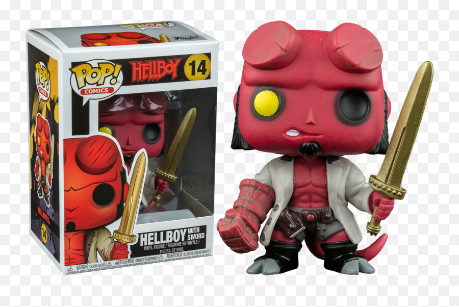 Hellboy - Hellboy With Sword Pop Vinyl Figure Hellboy Funko Pop Png,Hellboy Png