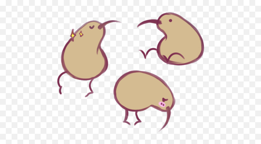 Download Kiwi Bird Art - Art Full Size Png Image Pngkit Clip Art,Kiwi Bird Png