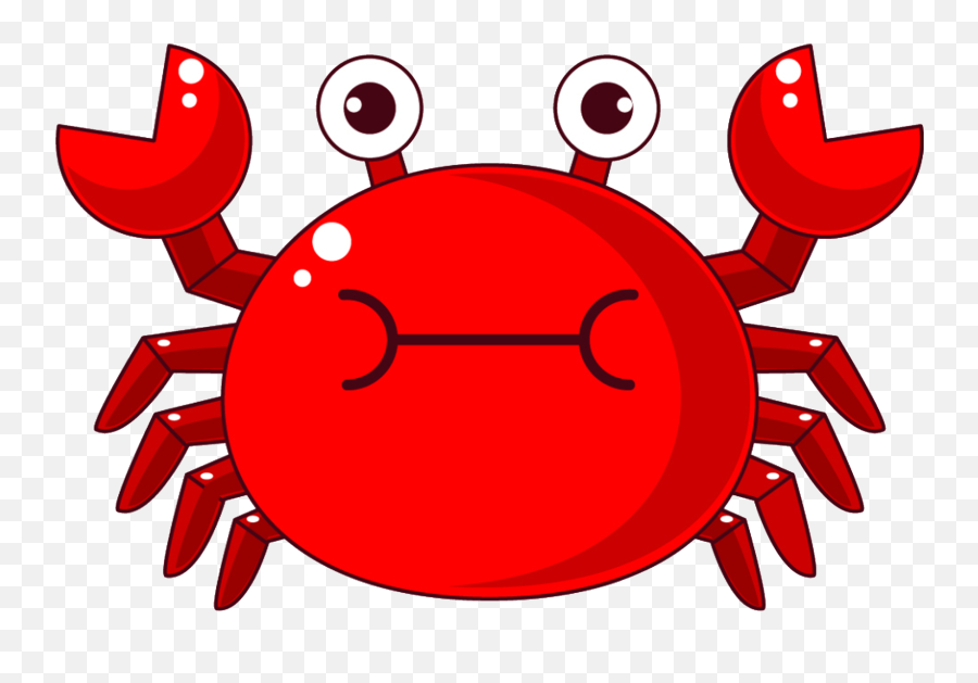 Png Free Cartoon Crab - Crab Clipart Png,Crab Transparent