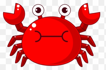 Png Free Cartoon Crab - Crab Clipart Png,Crab Transparent