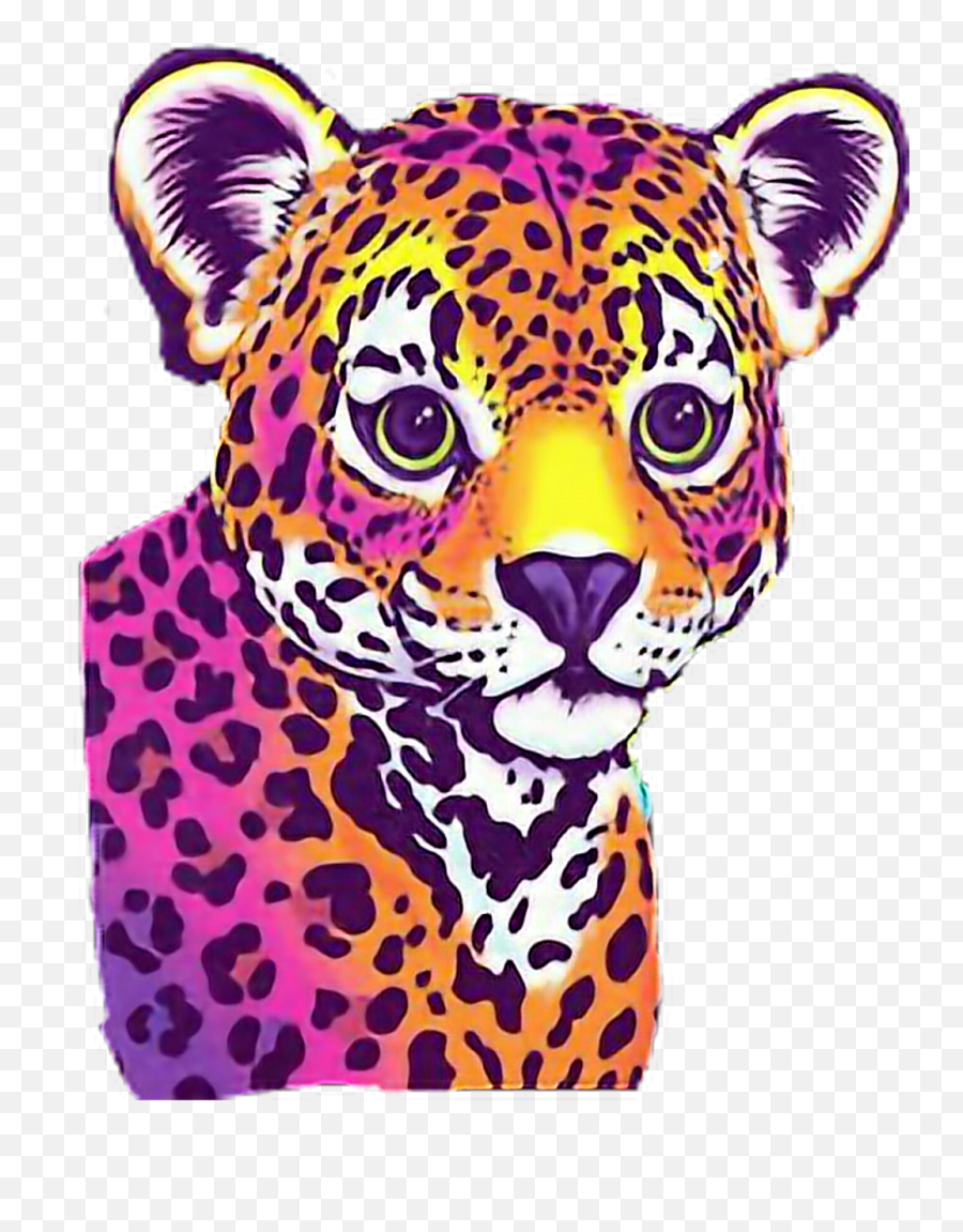 Colorful Cheetah Png U0026 Free Cheetahpng Transparent - Transparent Lisa Frank Clipart,Cheetah Png