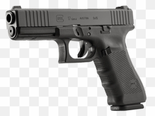 Glock Png 4 Image - Glock 17 With Front Serrations,Glock Png