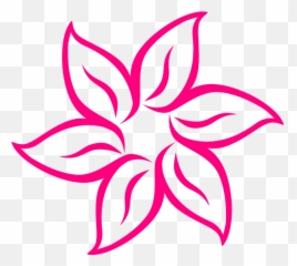 Clipart Flowers Logo - Clipart Simple Flower Outline Png,Flowers Logo